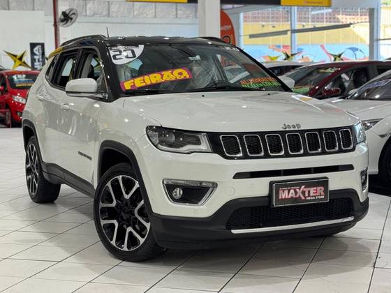 JEEP COMPASS 2.0 16V FLEX LIMITED AUTOMÁTICO JEEP COMPASS 2.0 16V FLEX LIMITED AUTOMÁTICO